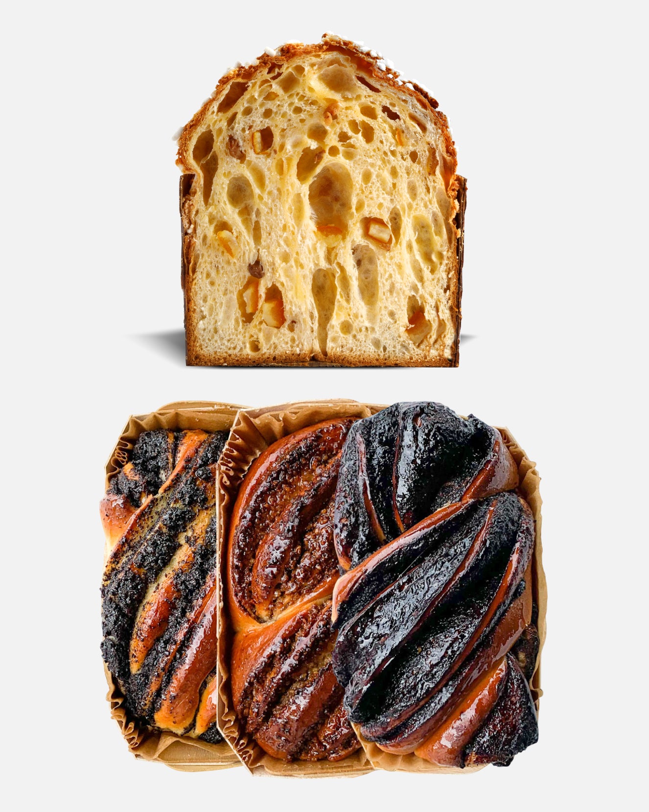 3x Babka+ Panettone