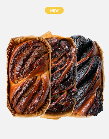 Babka Autumn Bundle (Cacao, Nucă, Afine)