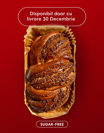 Sugar-free Walnut Babka (450g)