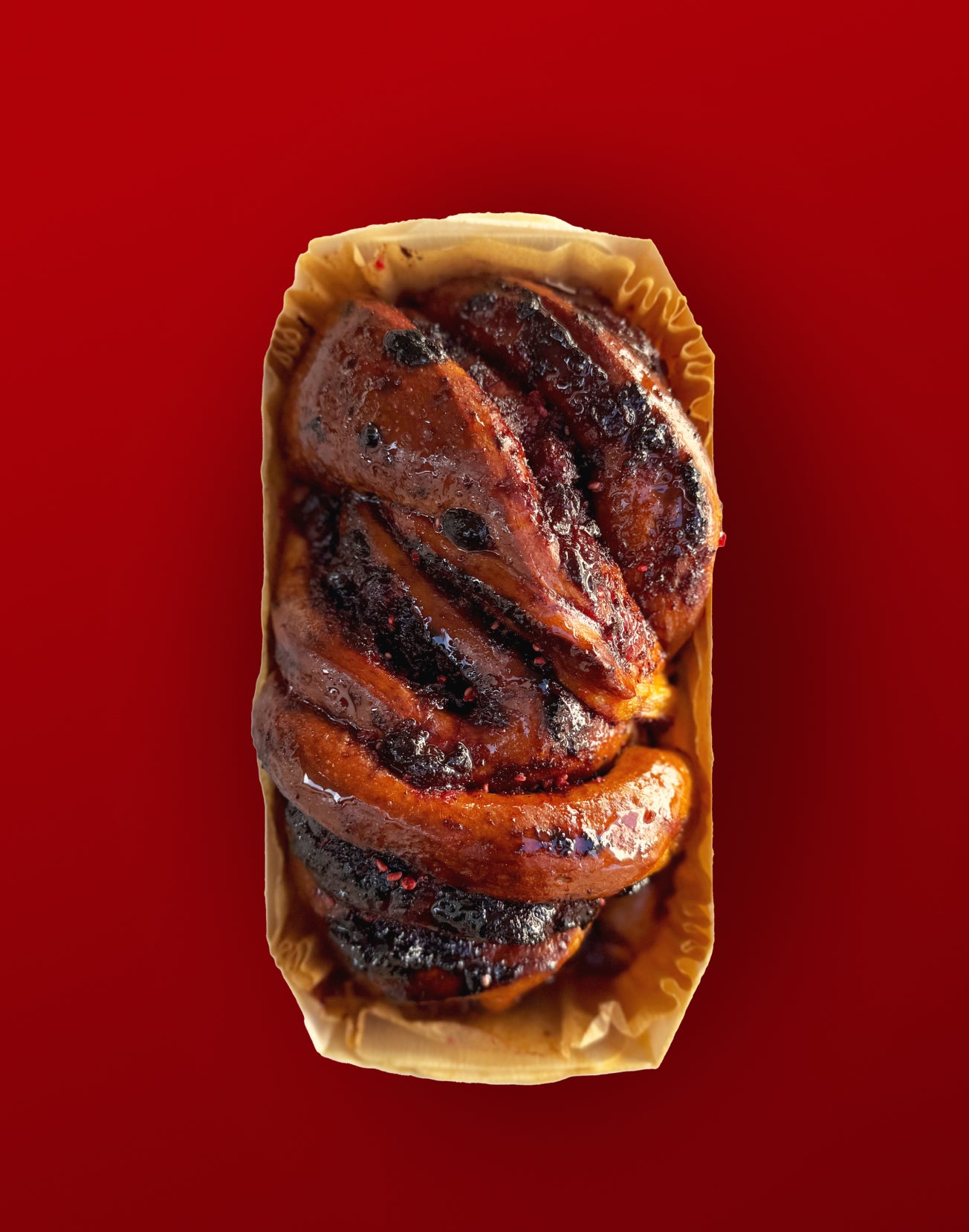 Amarena and Black Cherry Babka (450g)