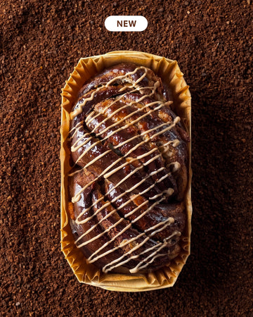 Babka cu cafea și ciocolată albă (450g)