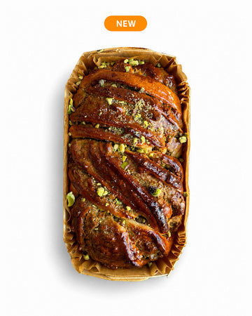 Babka cu fistic și portocale (450g)