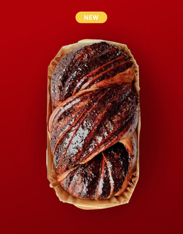 Babka cu magiun de prune și nucă (450g)