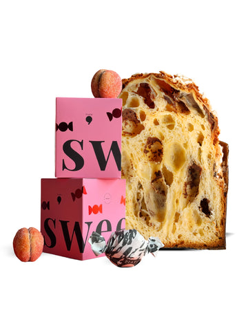 Sweet Traditions (Chocolate Panettone, Peaches)