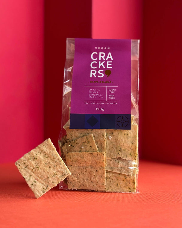 Crackers cu Ceapă și Mărar (120g)