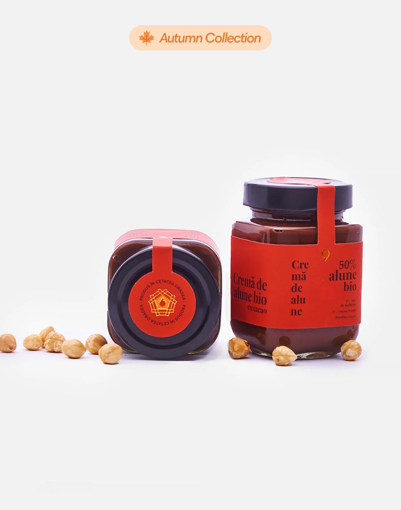 Cremă de alune bio cu cacao (300g)