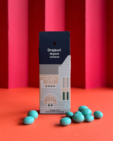 Sicilian almonds in coconut chocolate (150g)