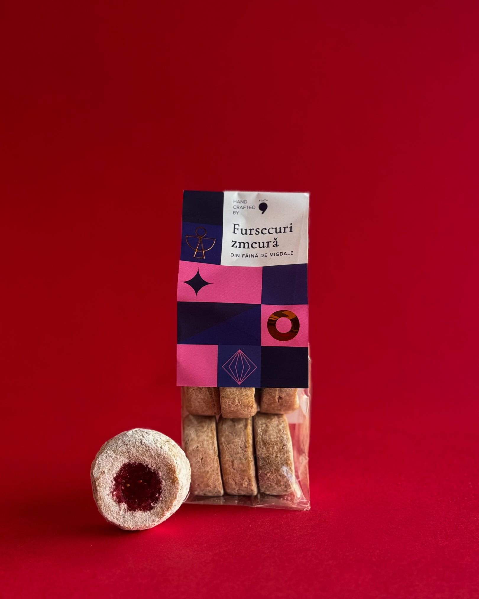 Fursecuri cu Zmeură (150g)