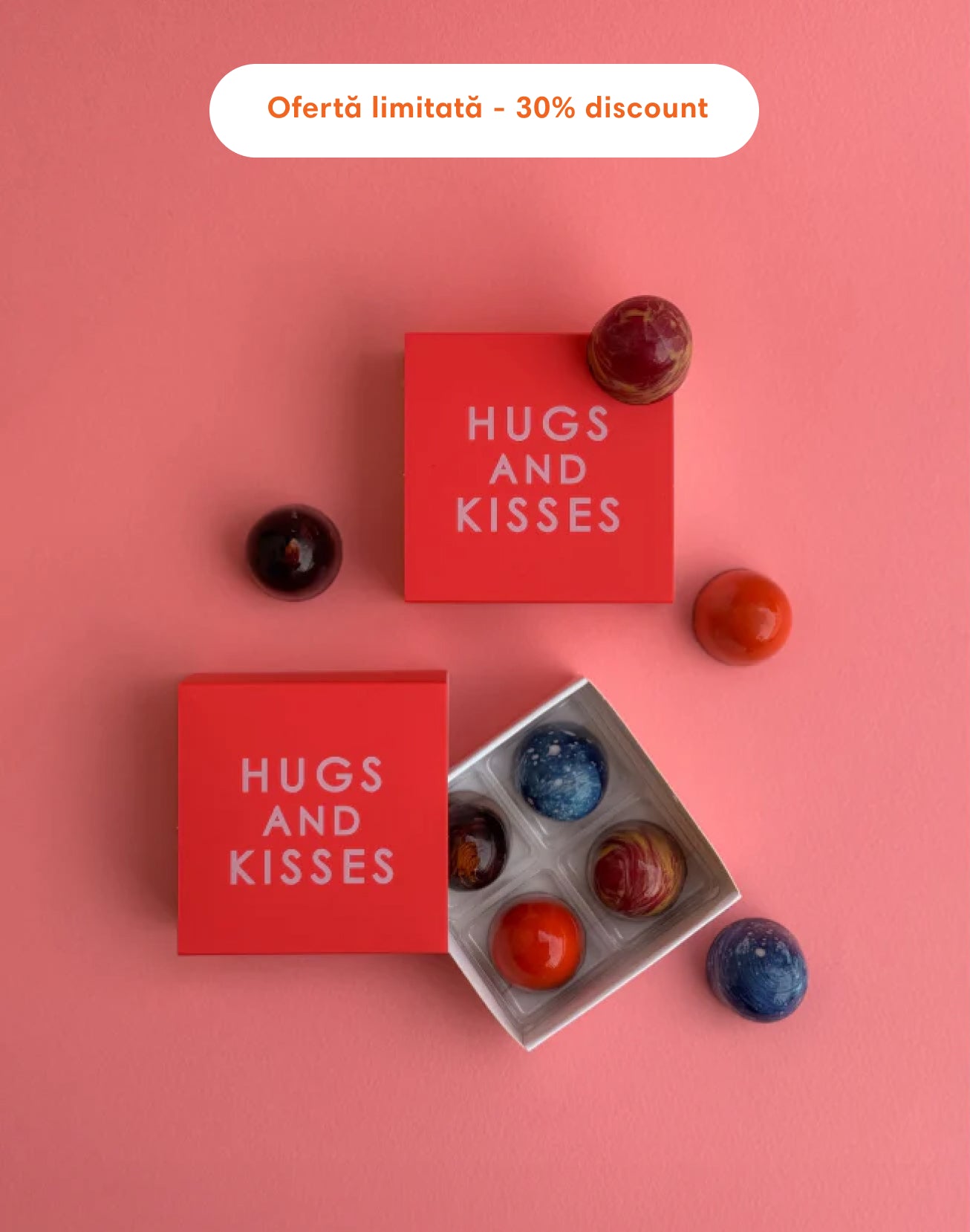 Praline Hugs & Kisses (50g)
