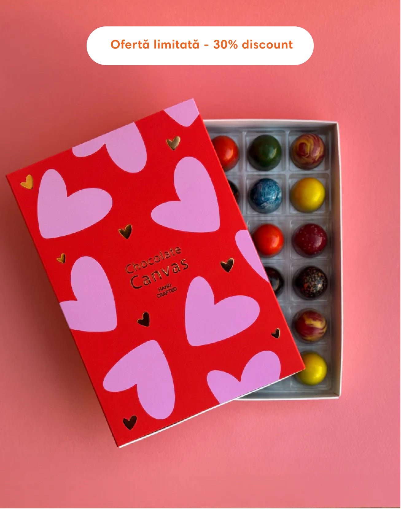Love Canvas - 24 praline (315g)