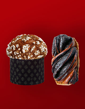 Chocolate Panettone + Cocoa Babka