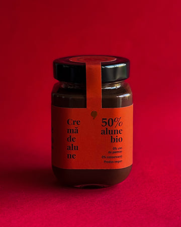 Cremă de alune bio cu cacao (300g)