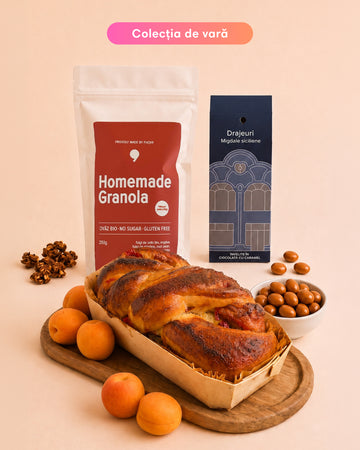 Sunny Mornings (1x Granola, 1x Babka Caise, 1x Drajeuri Caramel)